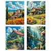 Landscape - 11CT Stamped Cross Stitch - 45*55cm