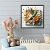 (US Only)Diamond Painting - Full Round Drill - Hummingbird Out of the Frame (Canvas|40*40cm)