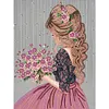 Diamond Painting-DIY Crystal Rhinestone Girl
