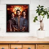 (Stamped/Counted) Supernatural Tv Series-11CT Cross Stitch 50*60cm(Big Size)