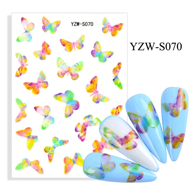 Sexy Lady Shaped Fashion Nail Sticker Geometric Abstract Line Nails Inspired Decals Art 3D Adhesive Sliders Manicure Accessory-Nail Inspo