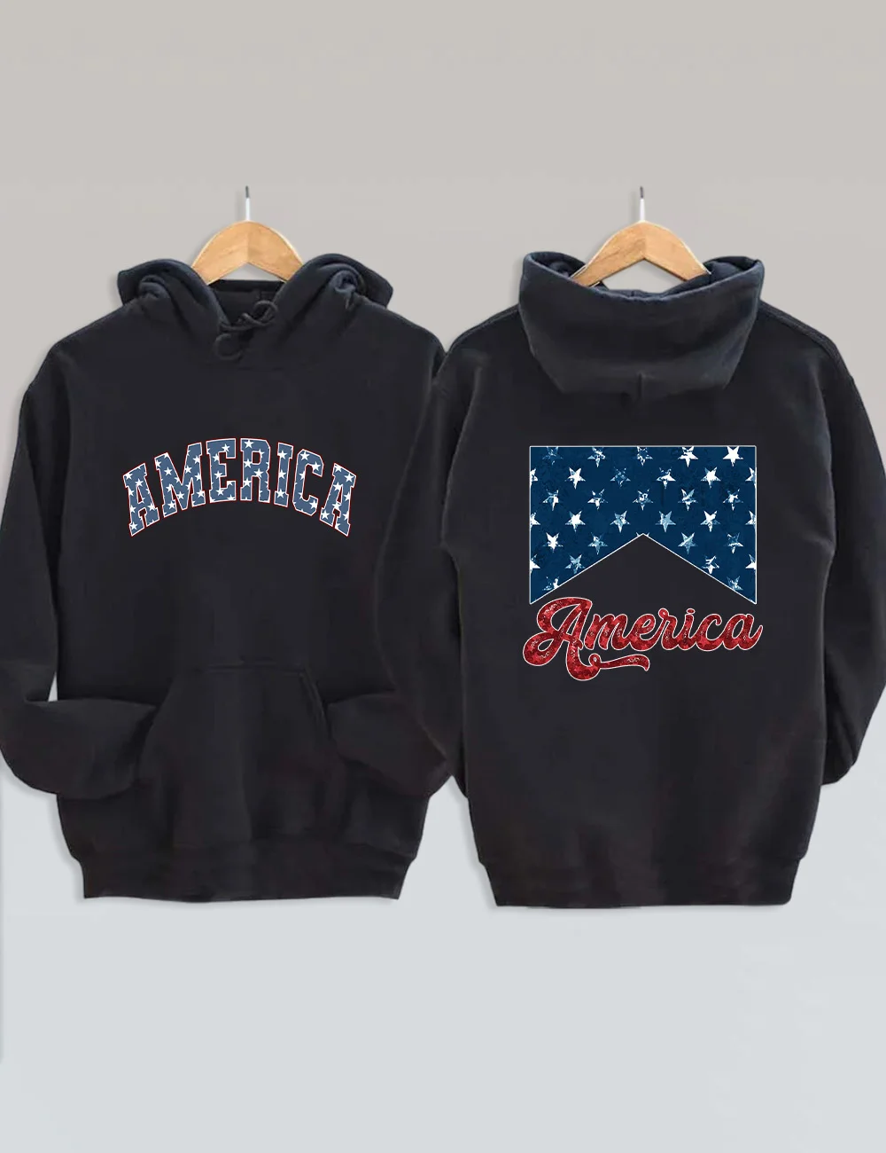 America  Flag Hoodie