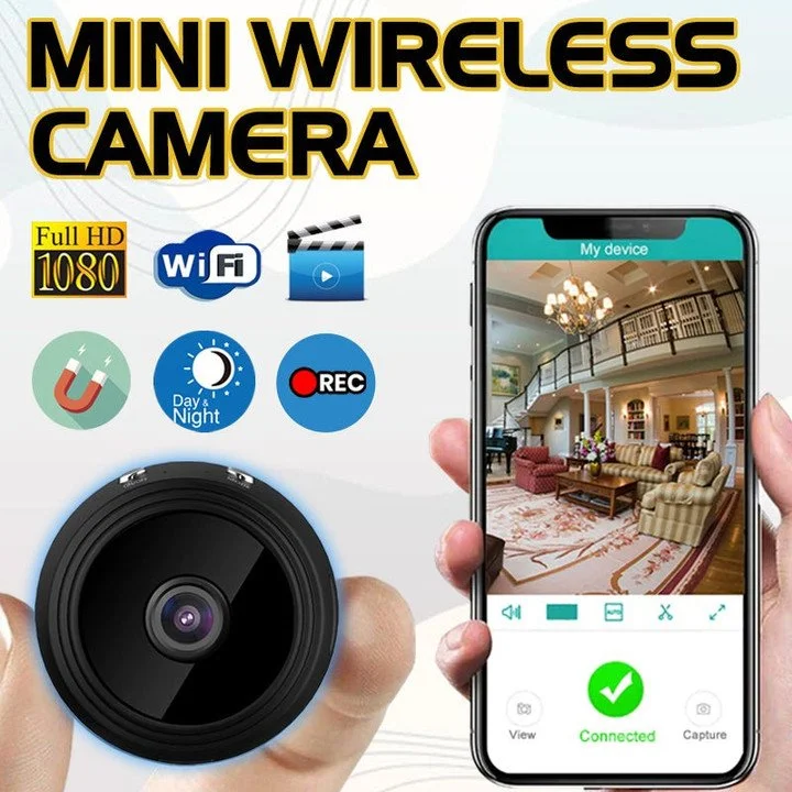 (🔥Last Day Promotion- SAVE 48% OFF)Mini 1080p HD Wireless Magnetic Security Camera (BUY 2 GET FREE SHIPPING)