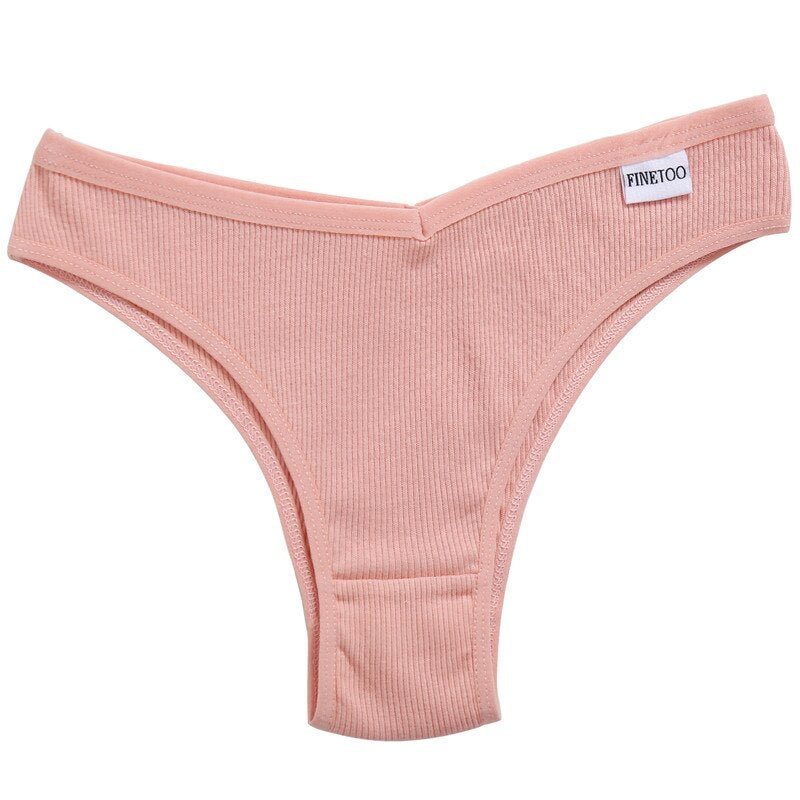 FINETOO 1/2PCS Cotton Lingerie Women Pantys Sexy Underwear For Women Low-Rise Bikini Briefs Female Underpants M-XL Panties 2021