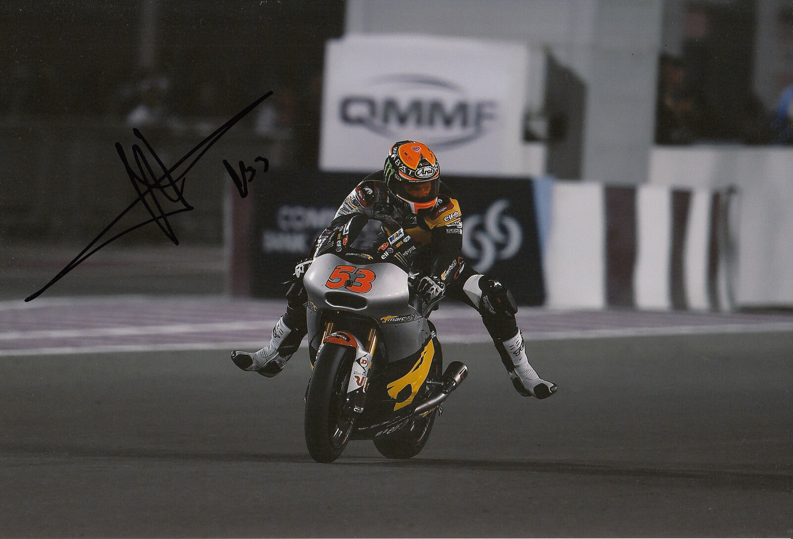 Esteve Rabat Hand Signed Marc VDS Kalex 12x8 Photo Poster painting 2014 Moto2 2.