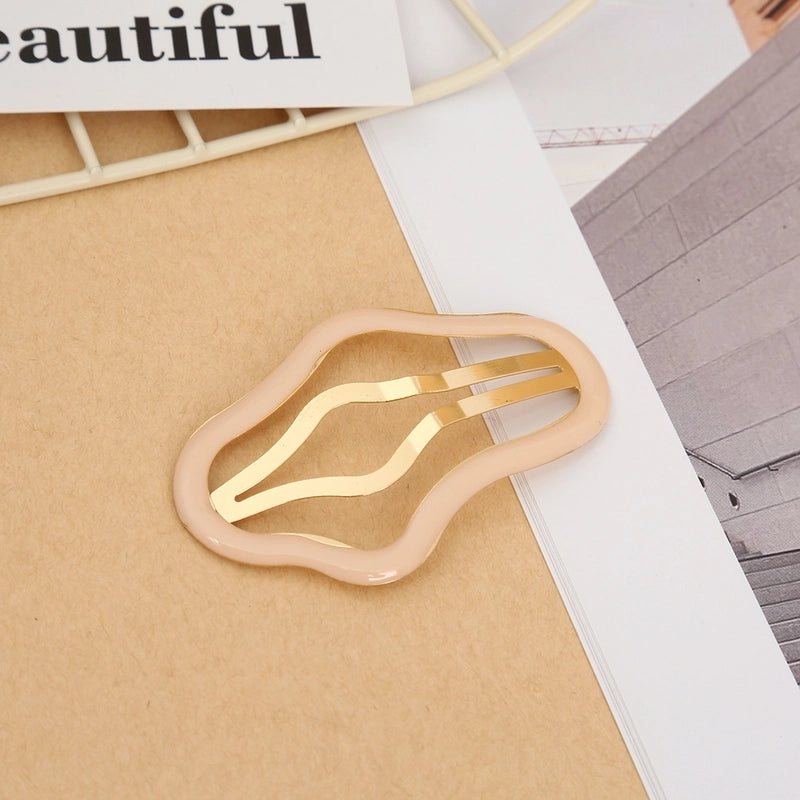 Women’s Minimalist Clouds Alloy Inlay Rhinestones Hair Clip