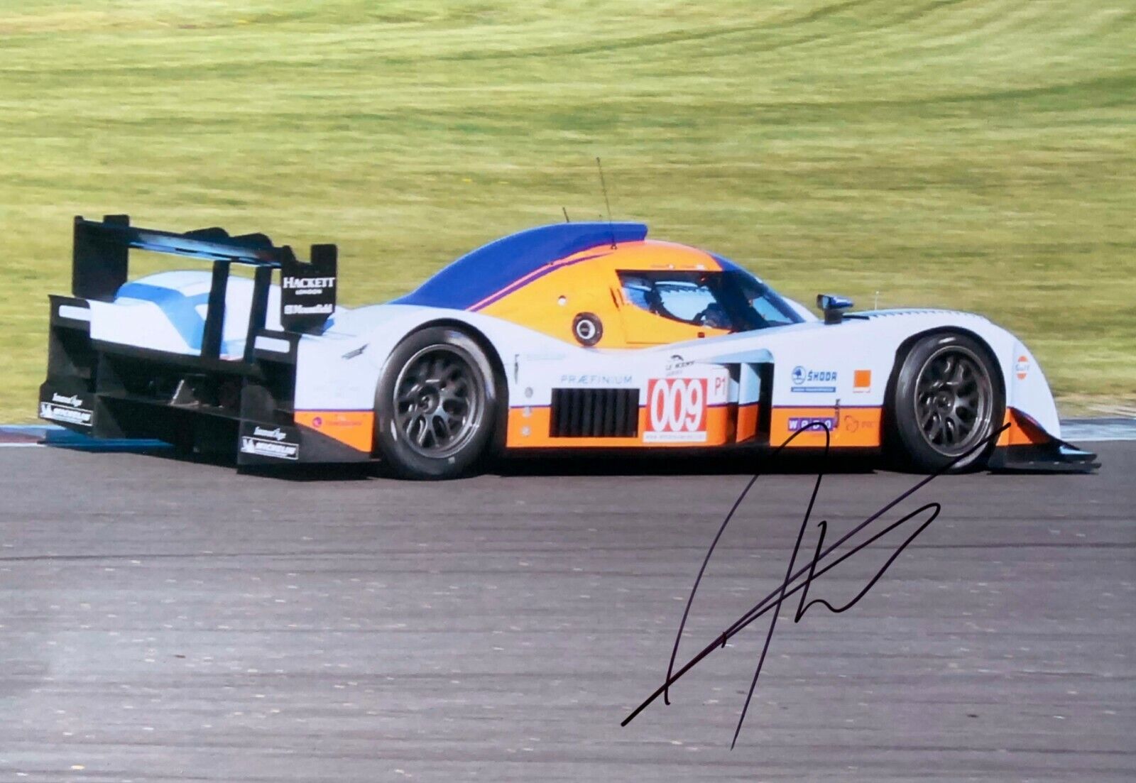 Darren Turner Aston Martin Racing Hand Signed Autograph Le Mans Rosberg Ferrari