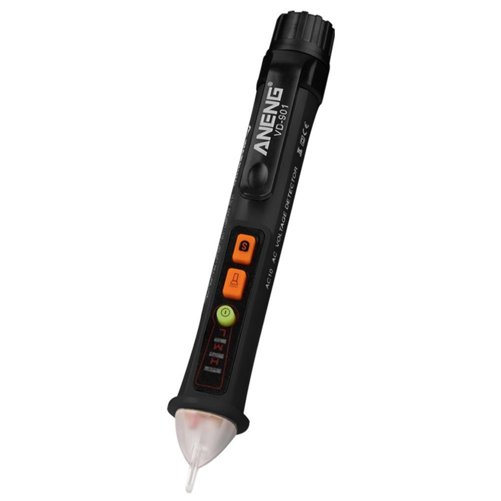 

ANENG VD901 Digital AC/DC 10V/48V/1000V Voltage Tester Pen Volt Detector, Black, 501 Original