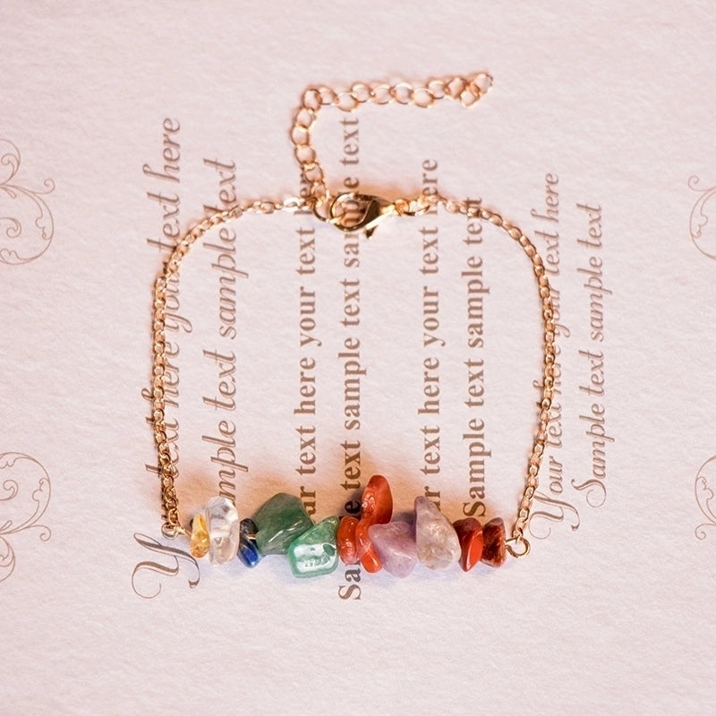 Ethnic Style Geometric Gravel Bracelets