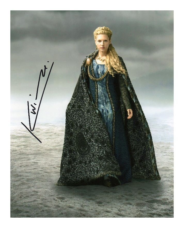 KATHERYN WINNICK - VIKINGS AUTOGRAPHED SIGNED A4 PP POSTER Photo Poster painting PRINT 1