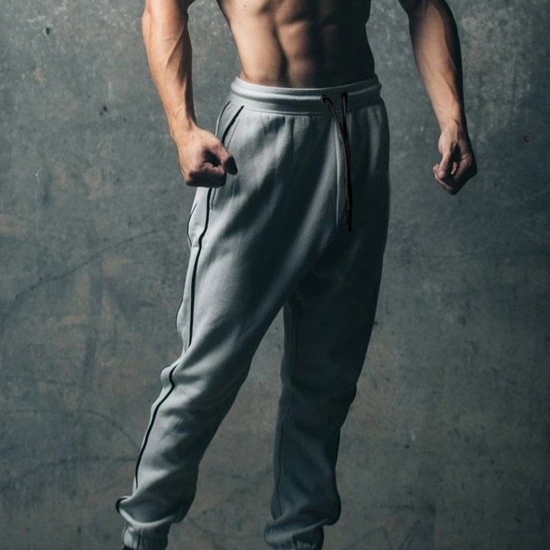 Men's Comfortable Pocket Sports Fitness Casual Pants -  