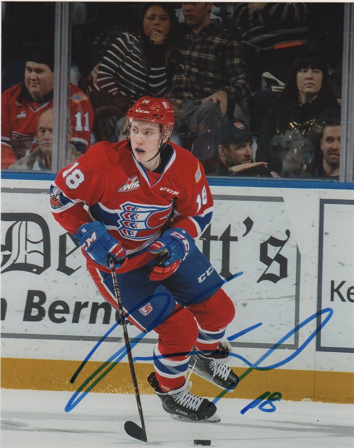 Spokane Chiefs Filip Kral Autographed Signed 8x10 Photo Poster painting COA #2