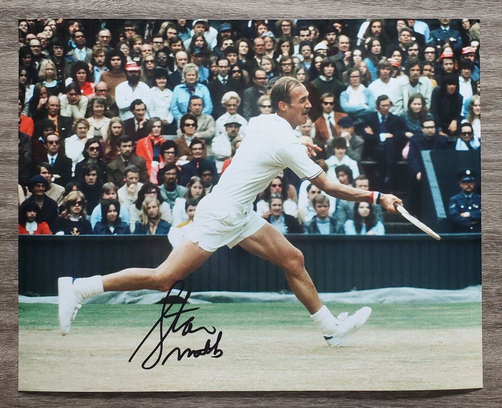 Stan Smith Signed 8x10 Photo Poster painting Tennis Hall Of Fame Grand Slam Adidas LEGEND RAD