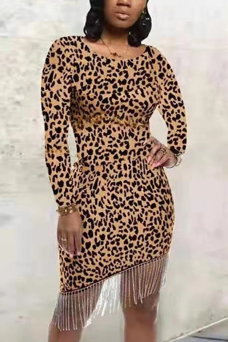 Sexy Round Neck Dress