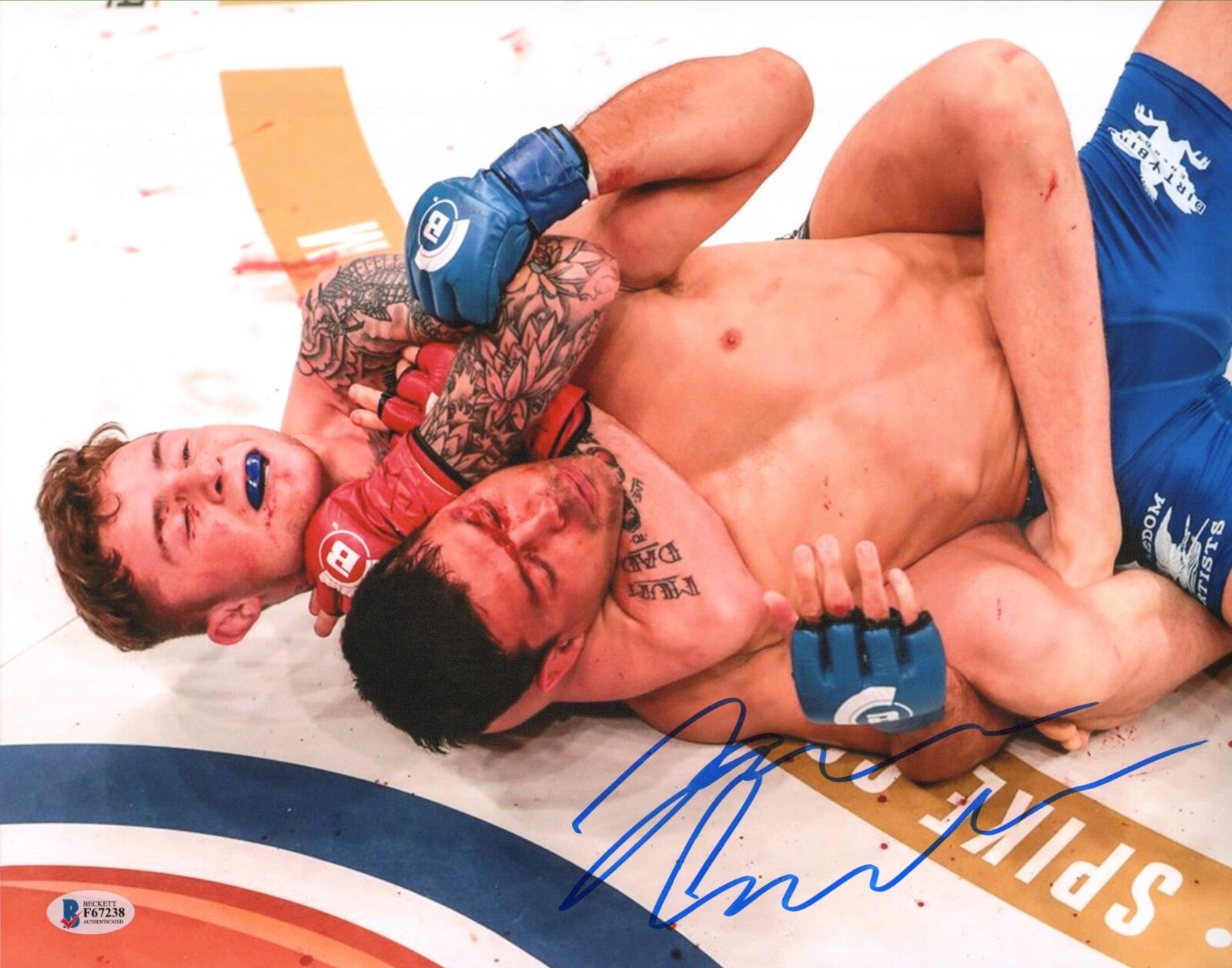 James Gallagher Signed 11x14 Photo Poster painting BAS Beckett COA Bellator MMA Picture Auto'd 7