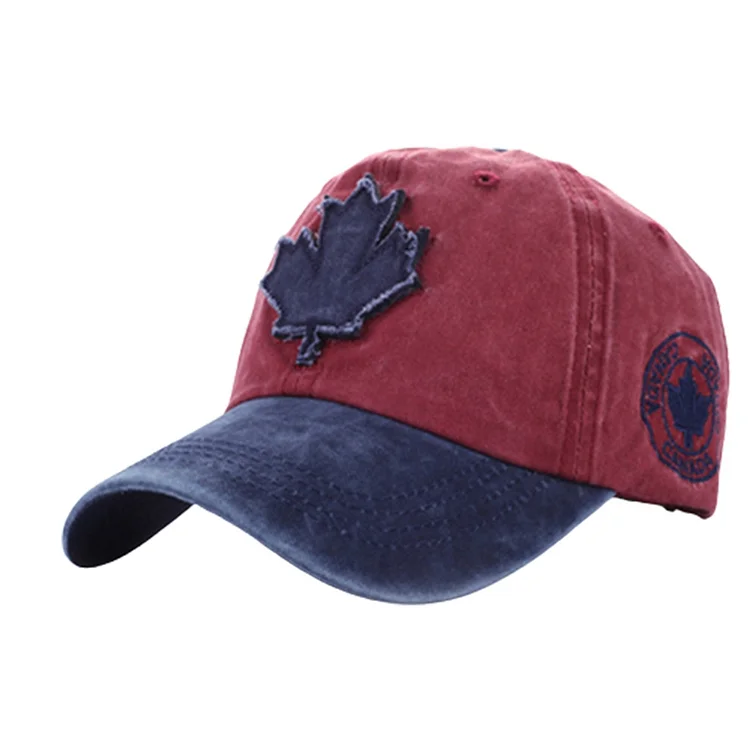 Mens Baseball Cap for Women Men Casual Hat Canada Embroidery Bone Cap Gorras Adjustable Men Baseball Hat
