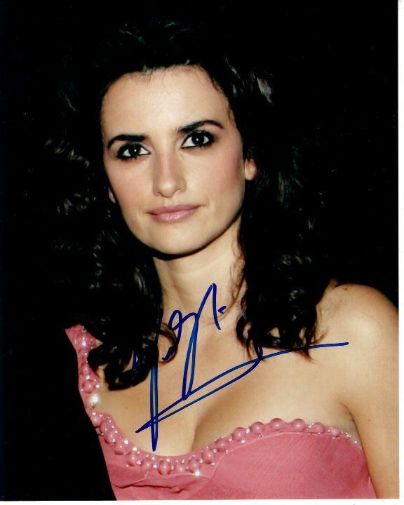 PENELOPE CRUZ Signed Autographed Original Photo Poster painting