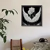 Angel Girl peinture autocollante sans cadre DIY perle toile 30x30cm