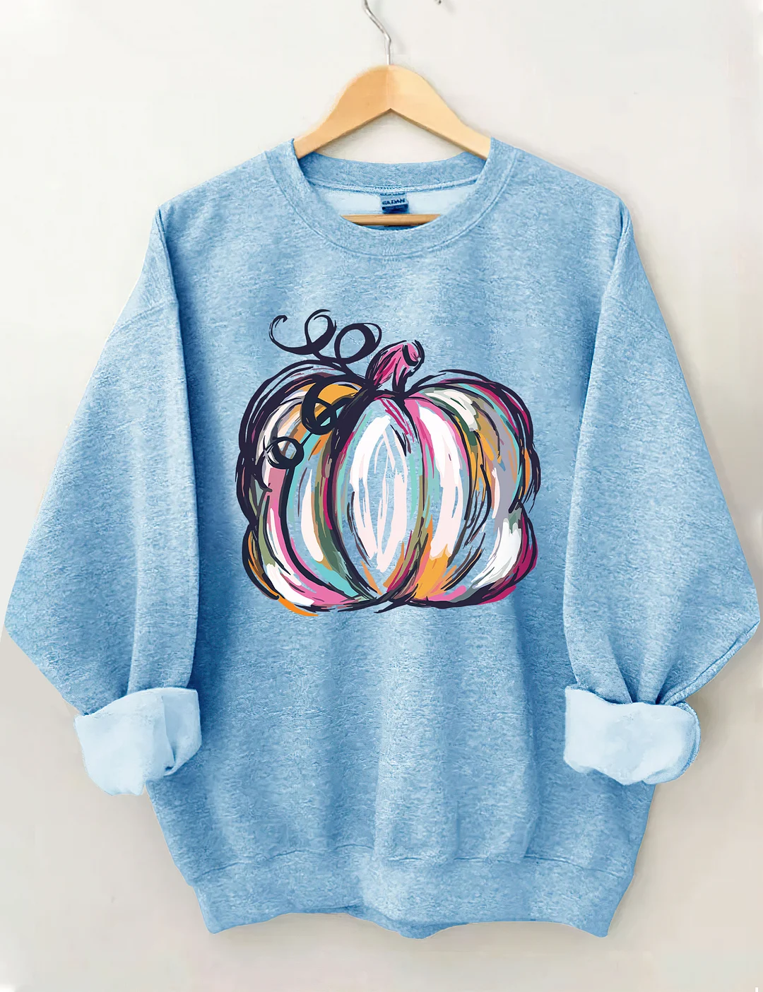 Watercolor Pumpkin Sweatshirt