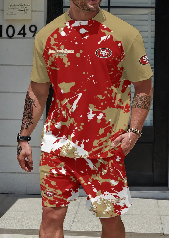 San Francisco 49ers Limited Edition Top And Shorts Two-Piece Suits