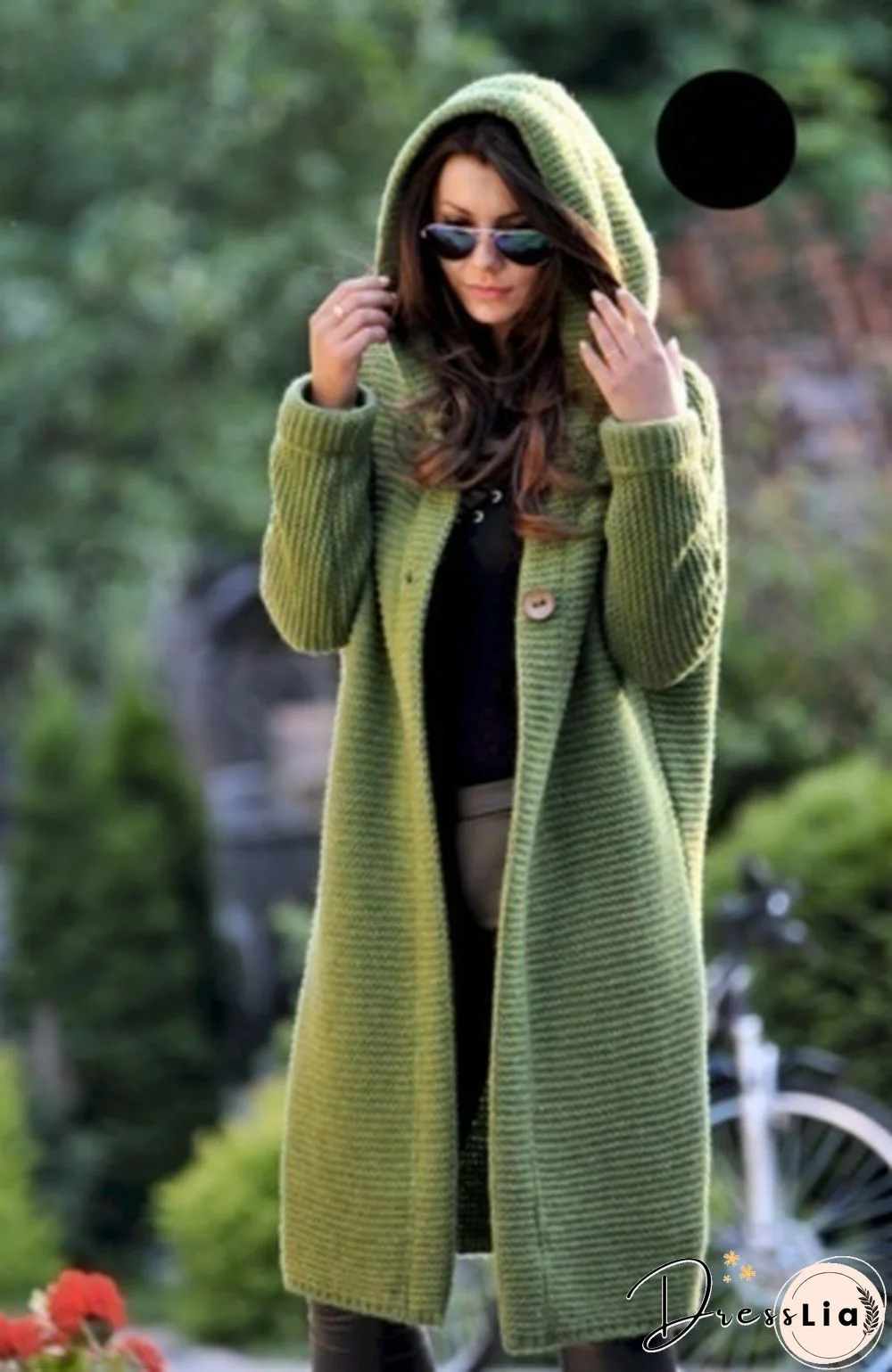 New jacke damen Autumn Winter Women Hooded Coat Cashmere Cardigan Sweater Coat Lady Solid Color Coat Thick Soft Fashion Jacket Long Plus Size Overcoat strickjacke damen