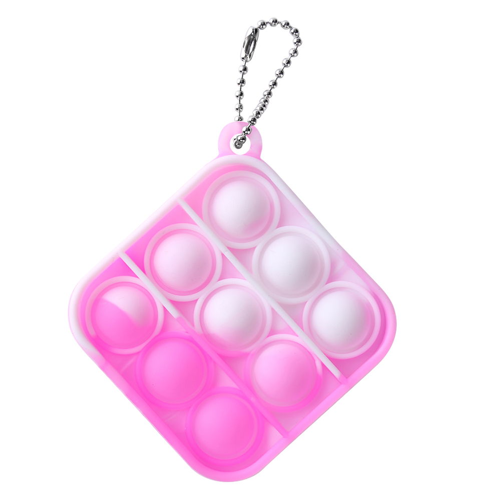 

Pink White - Keychain Pendant, 501 Original