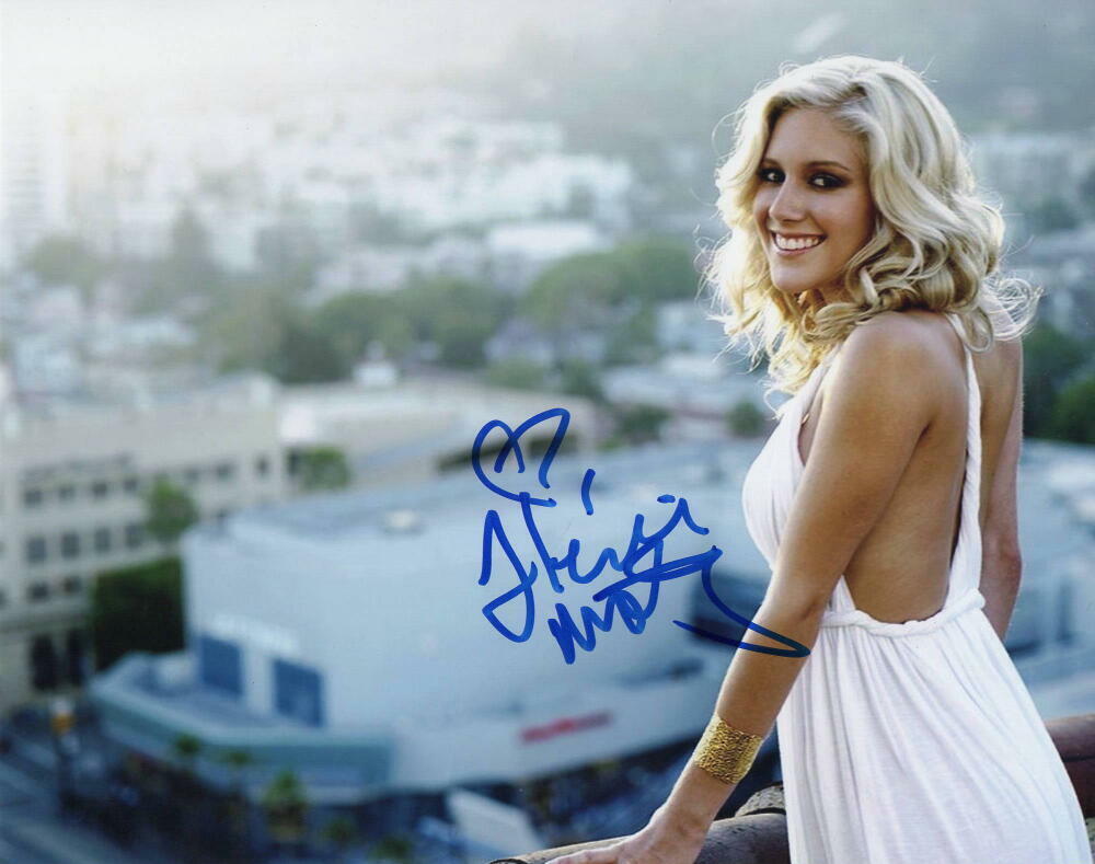 HEIDI MONTAG SIGNED AUTOGRAPH 8X10 Photo Poster painting -THE HILLS NEW BEGINNINGS SPENCER PRATT