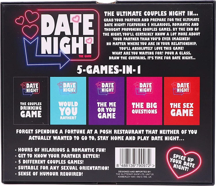 7 Fun Games for Couples To Play on Date Night