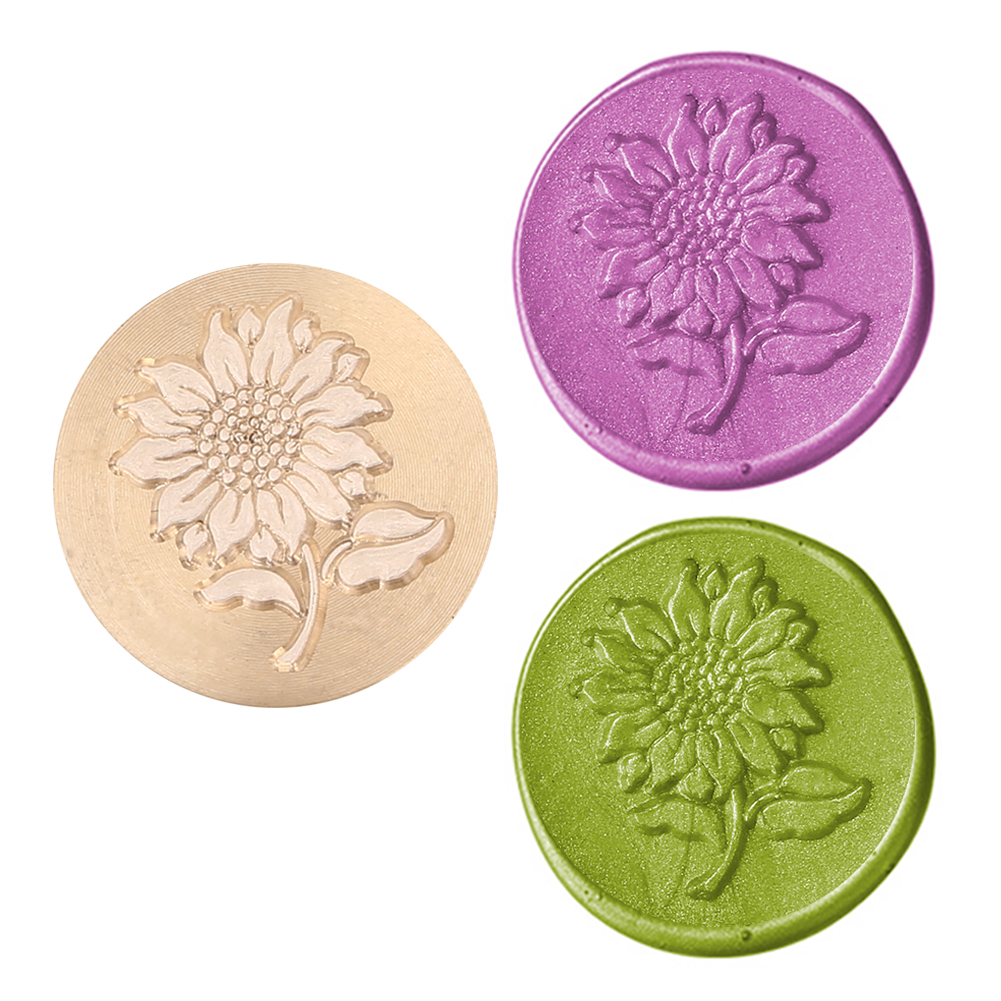 

25mm Flower Sealing Wax Stamp Head - Wax Seal Stamp, 501 Original