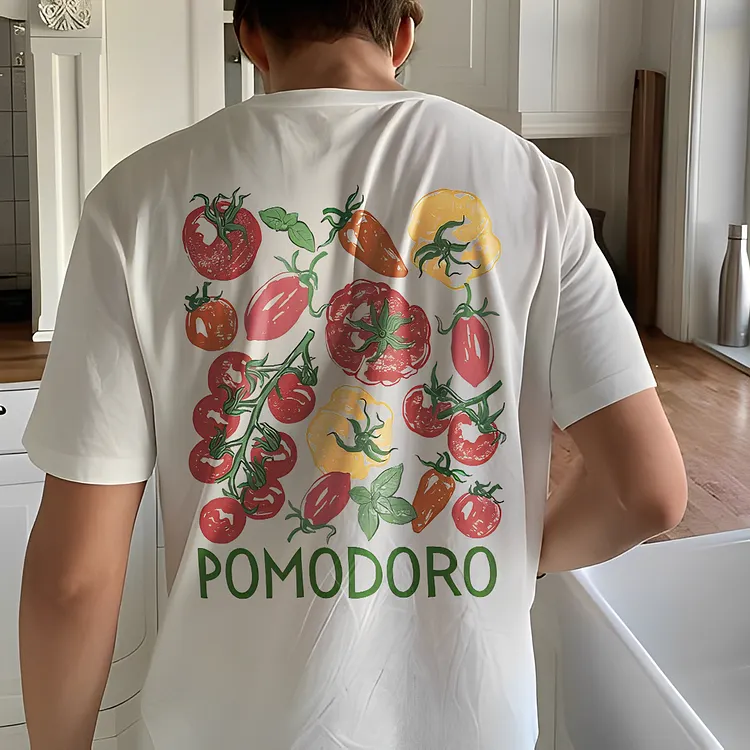 Pomodoro Printed Men's T-shirt