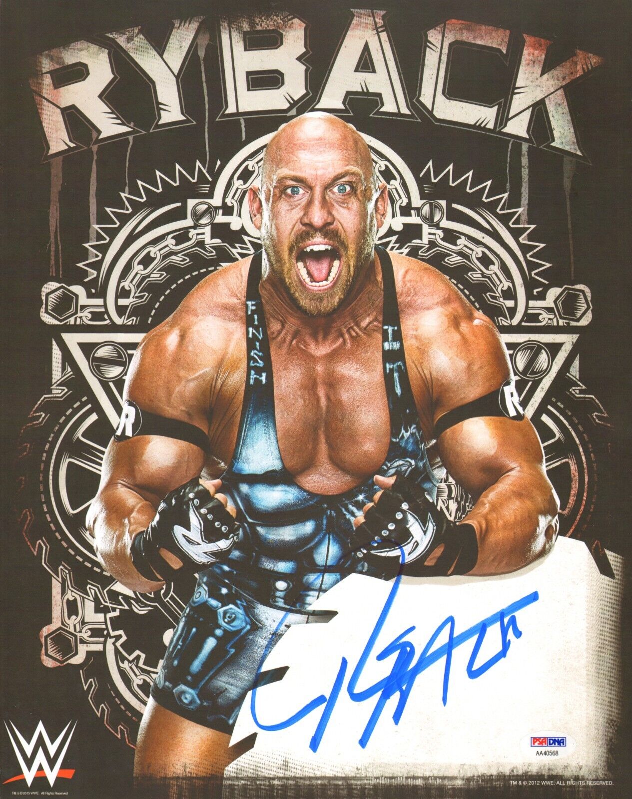 Ryback Signed WWE 11x14 Photo Poster painting PSA/DNA COA Official Picture Wrestling Autograph