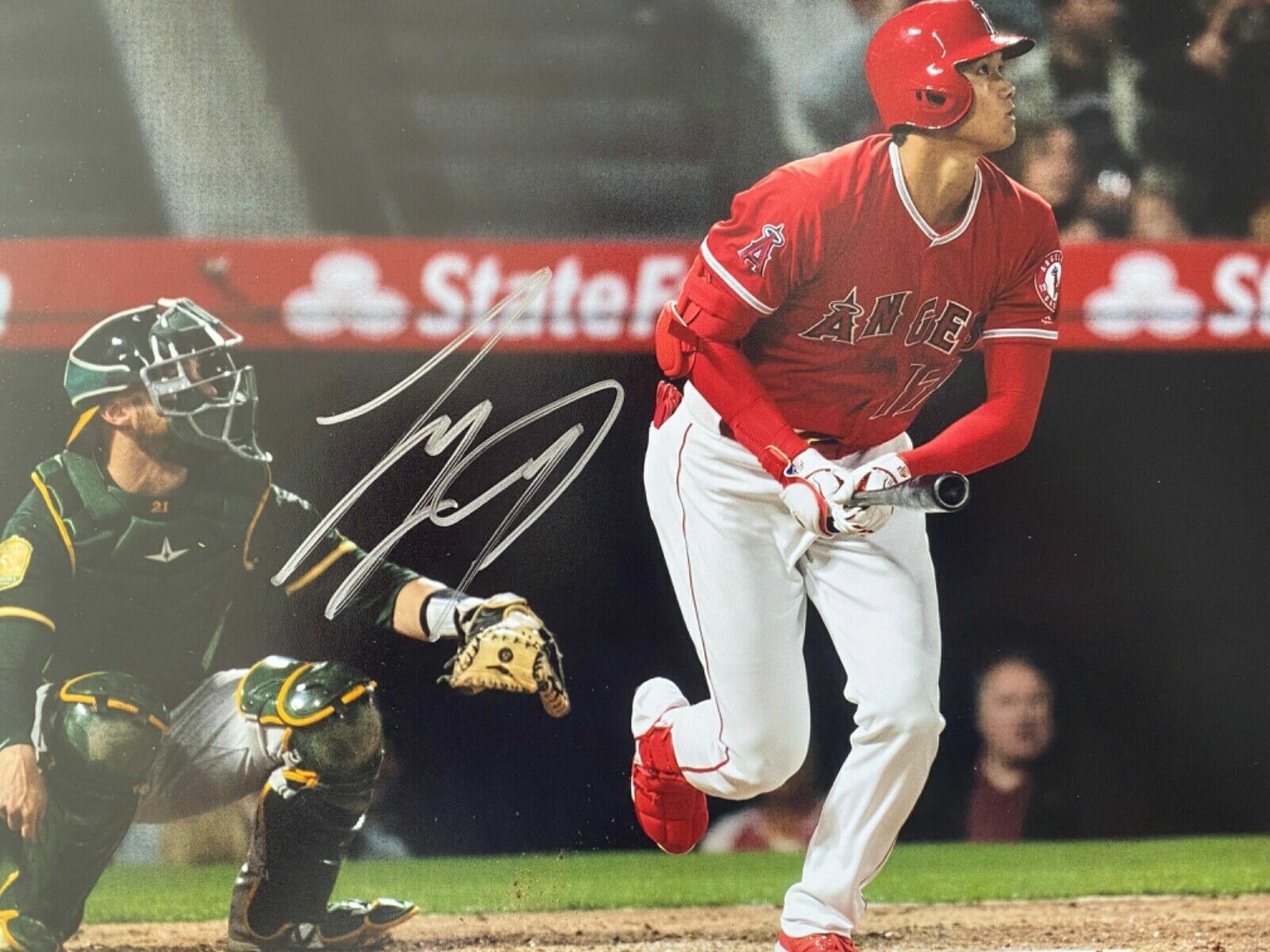 Shohei Ohtani Autographed Signed 8x10 Photo Poster painting ( Angels ) REPRINT