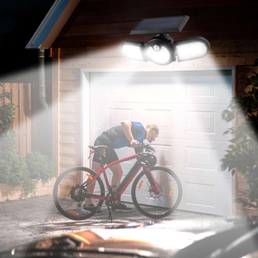 

LED Plug Smart Sensor Recharge 3 Modes Waterproof Spot Solar Light, 501 Original