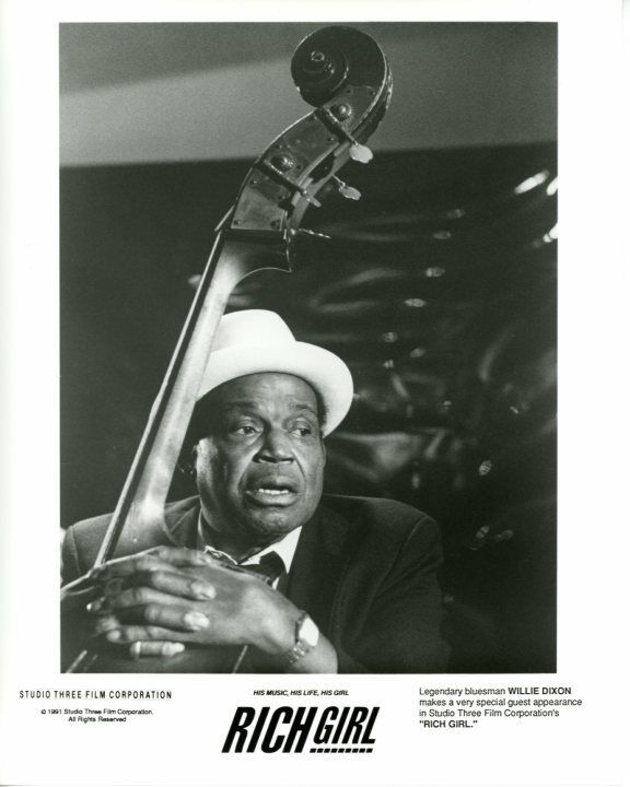 Willie Dixon bluesman in Rich Girl movie Original Press 8X10 Photo Poster painting