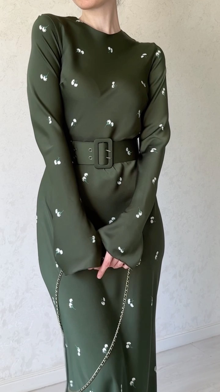 Ootddress Fashion High Waist Long Dress Ladies Long Sleeve Slim Ruffled Patchwork Elegant Party Dress Printed Casual Maxi Dress 2025