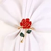 Red Rose Event Catering Napkin Ring