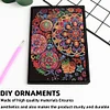 DIY Flower Special Shaped Diamond Painting Notebook