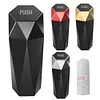 Auto Trash Bin with Lid Auto Trash Bin for Car Home (Red 30 Garbage Bags)