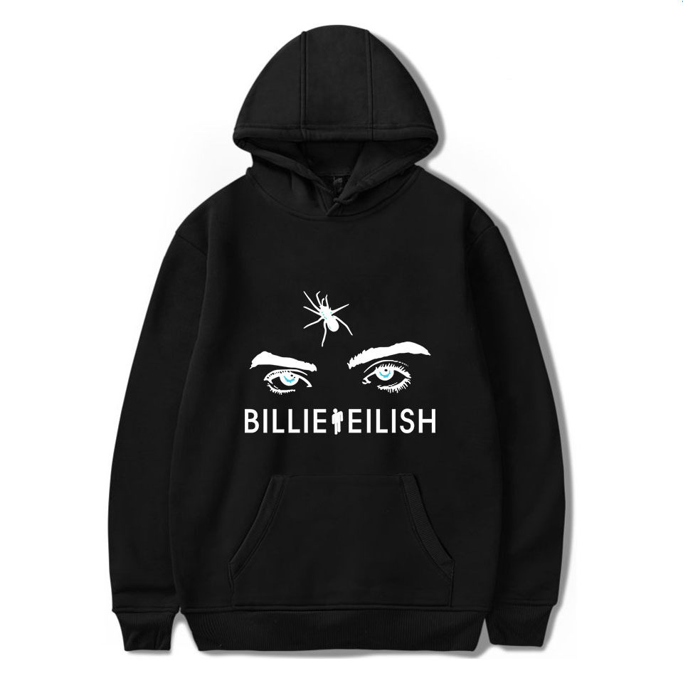 Unisex Billie Eilish Comic Hoodies Fashion Pullover Sweatshirt