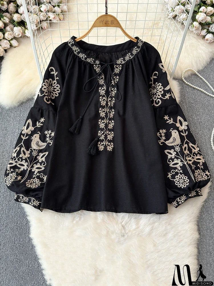 MidiSono - Trendy and Elegant Blouse