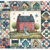 【Limited Stock Sale】Colorful House-11CT Stamped Cross Stitch 50*50cm