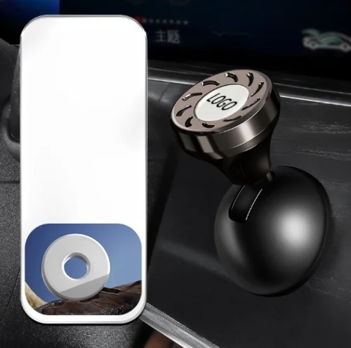 Car metal one-button start lever aromatherapy decorative cover