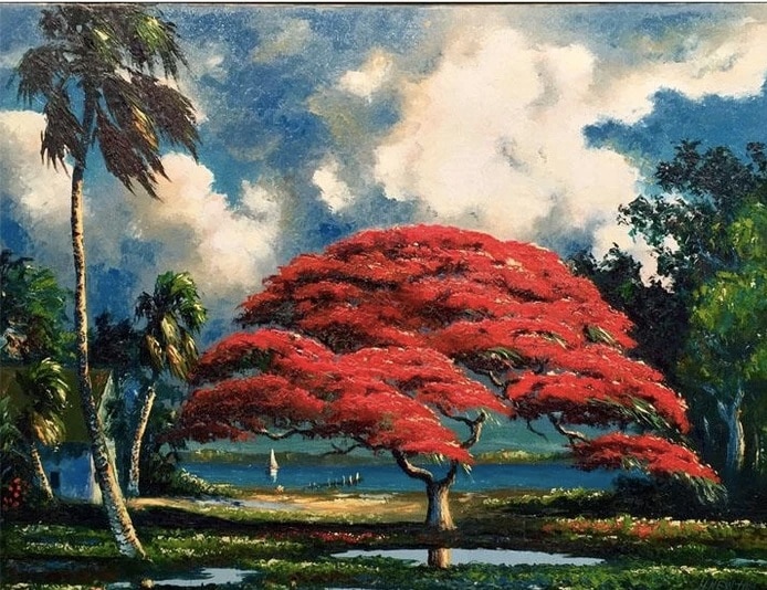 

Redwoods Tree – Paint By Numbers - 40*50CM, 501 Original