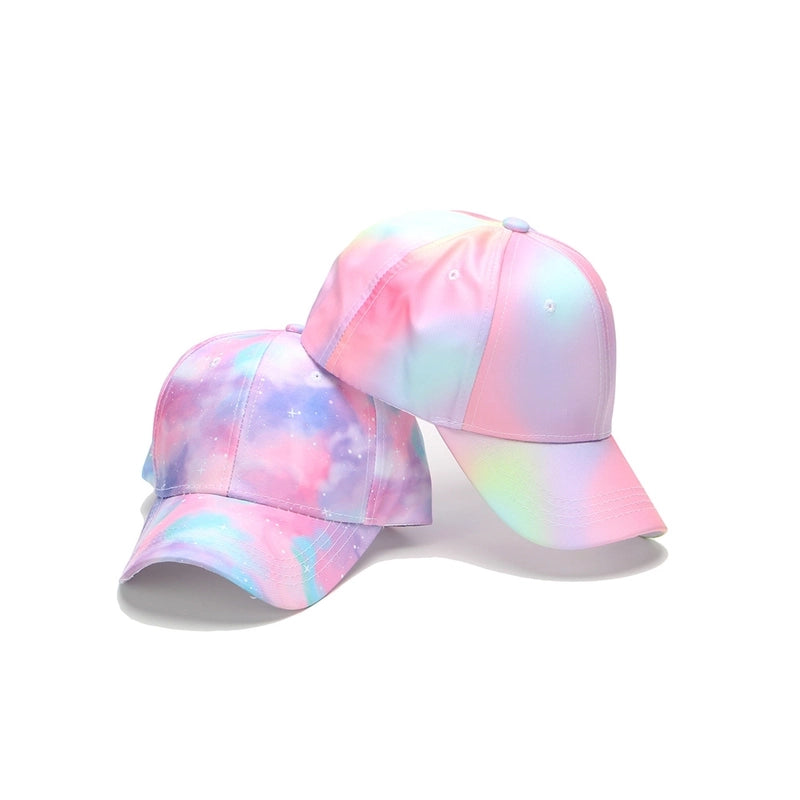 Children Unisex Streetwear Colorful Baseball Cap