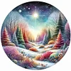 Colorful Forest-11CT Stamped Cross Stitch 45*45cm/17.72*17.72in tapestrymarket