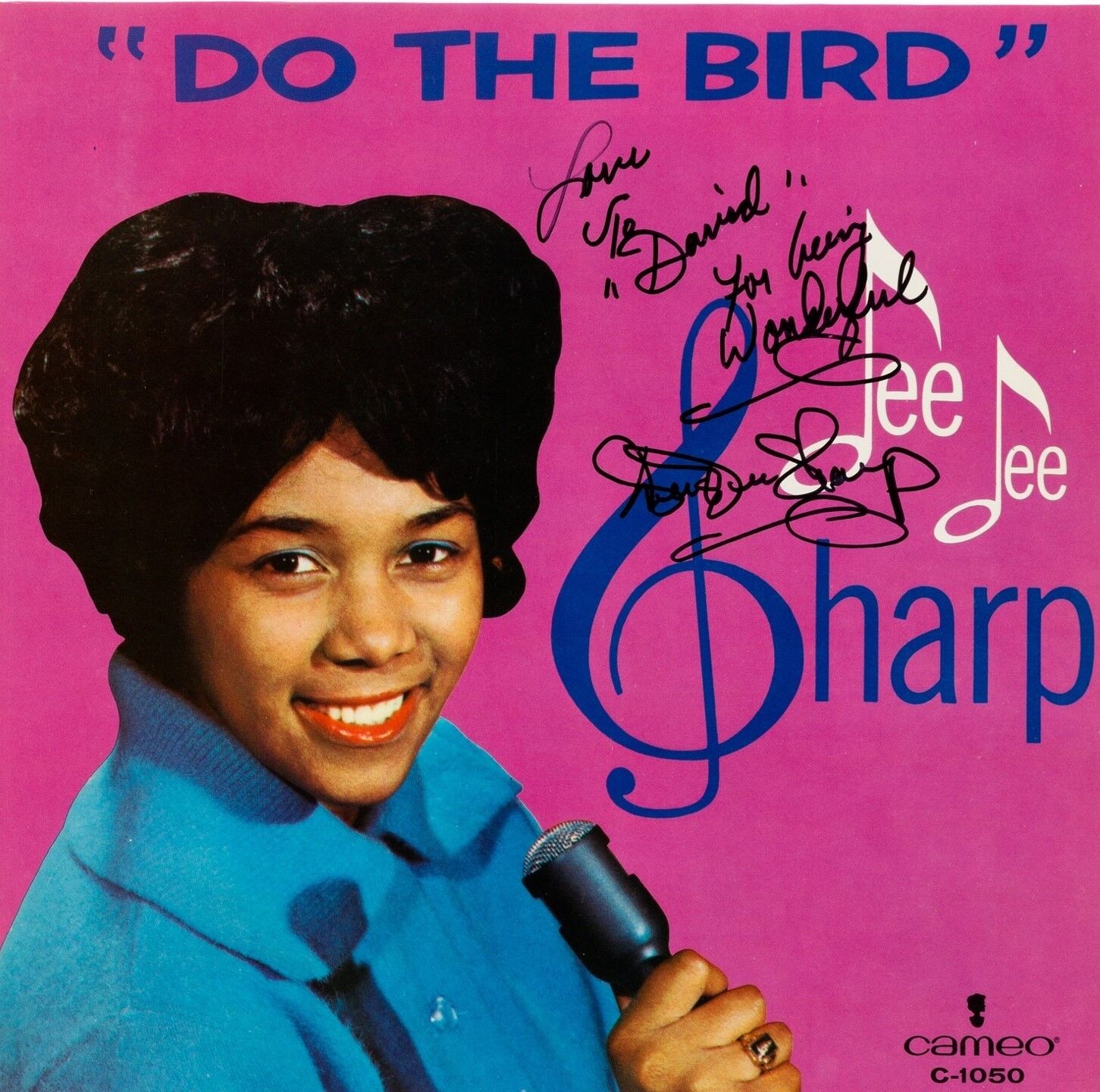 DEE DEE SHARP Signed Advertisement Photo Poster paintinggraph - R&B / Soul Singer - Preprint