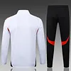 2025/2026 Bayern White Long Zipped Jacket Football Shirt 1:1 Thai Quality