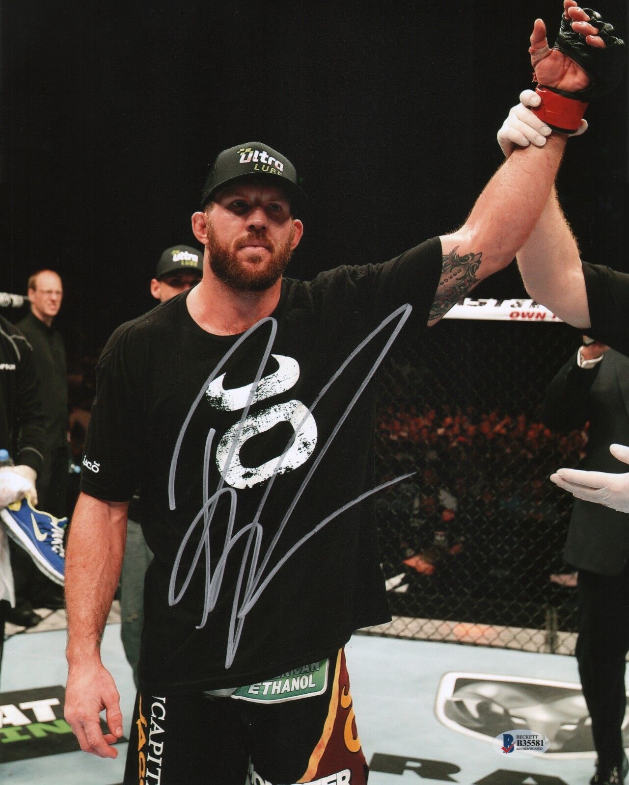 Ryan Bader Signed UFC 11x14 Photo Poster painting BAS COA Picture Autograph 192 144 126 132 TUF