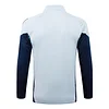 25/26 Arsenal light gray long zipper  Training Jacket Set