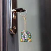 (US Only)PET Double Sided Special Shaped Easter Alphabet DIY Diamond Painting Keychain